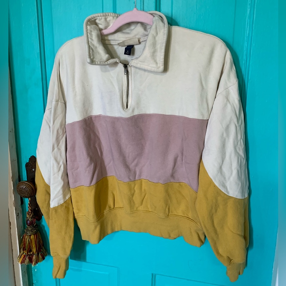 Universal Thread Cropped multiple color Sweatshirt